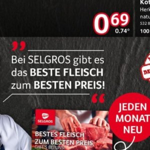 Fleisch bei Selgros