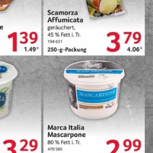 Mascarpone bei Selgros