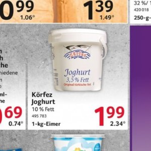 Joghurt bei Selgros