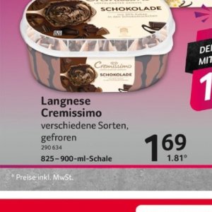  langnese bei Selgros