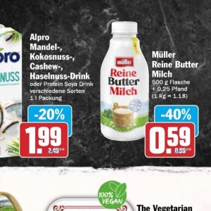 Milch bei Hit