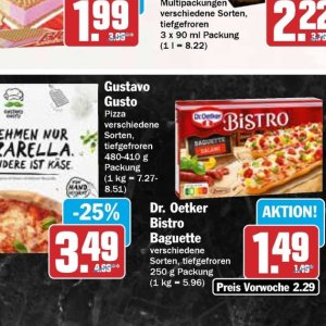 Pizza bei Hit