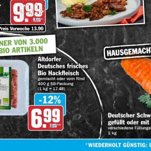 Hackfleisch bei Hit