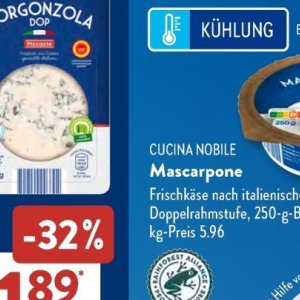 Mascarpone bei Aldi SÜD