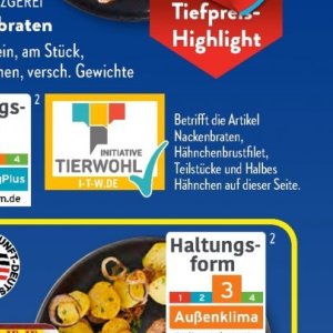 Hähnchen bei Aldi SÜD