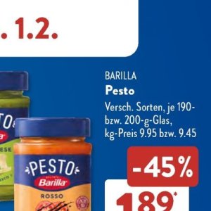 Pesto bei Aldi SÜD