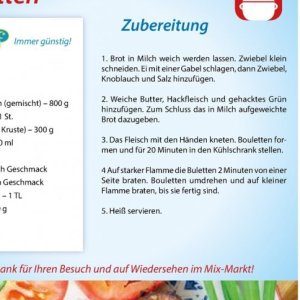 Fleisch bei Mix Markt