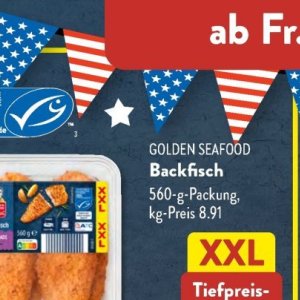 Backfisch bei Aldi SÜD