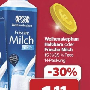 Milch bei Famila Nord West