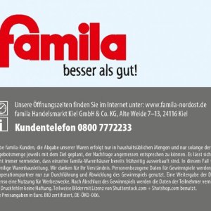 Bilder bei Famila Nord Ost