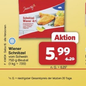 Schnitzel bei Famila Nord West