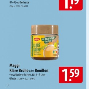 Brühe bei Famila Nord Ost