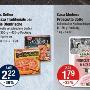 Pizza bei V-Markt