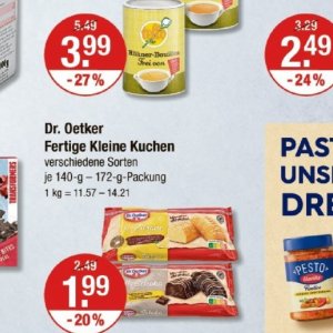 Kuchen bei V-Markt