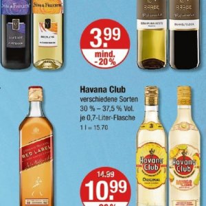  Havana Club bei V-Markt