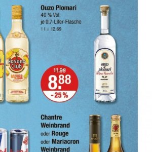 Ouzo bei V-Markt