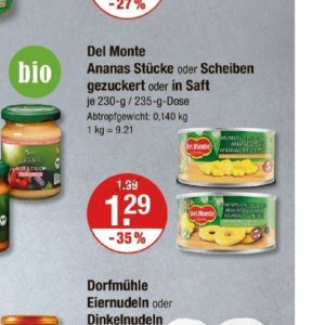 Ananas bei V-Markt