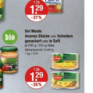 Säfte bei V-Markt