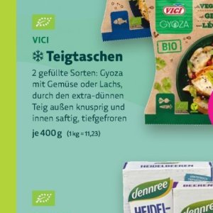 Teig bei BioMarkt