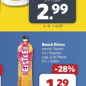 Eistee bei Combi