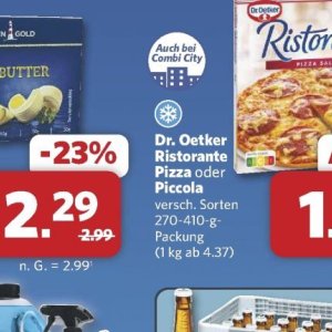 Pizza bei Combi