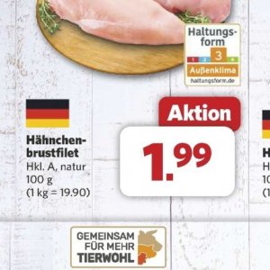 Hähnchenbrustfilet bei Combi