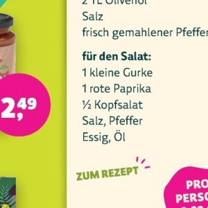 Kopfsalat bei BioMarkt