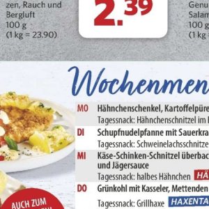 Hähnchenschenkel bei Combi