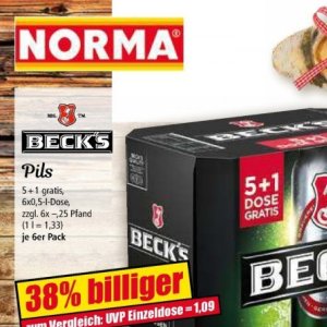 Bier bei Norma