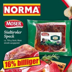 Speck bei Norma