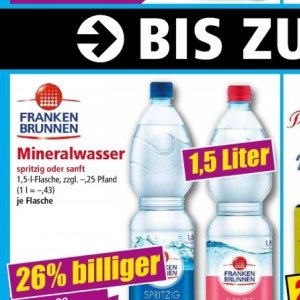 Mineralwasser bei Norma