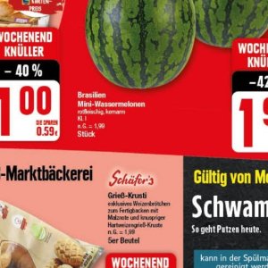 Wassermelonen bei Elli Markt