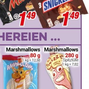 Marshmallows bei Centershop