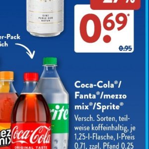 Coca-cola bei Aldi SÜD