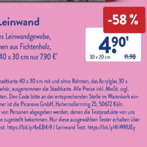 Rahmen bei Aldi SÜD