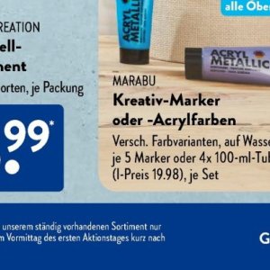 Marker bei Aldi SÜD