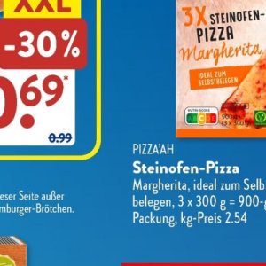 Pizza bei Aldi SÜD