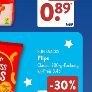 Snacks bei Aldi SÜD