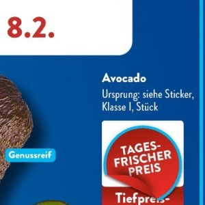 Avocado bei Aldi SÜD