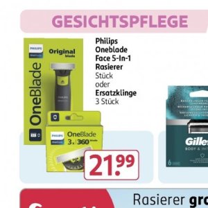 Rasierer philips  bei Rossmann