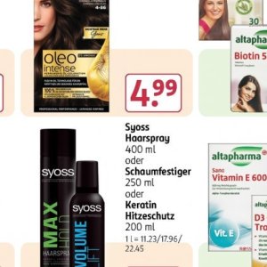 Haarspray bei Rossmann