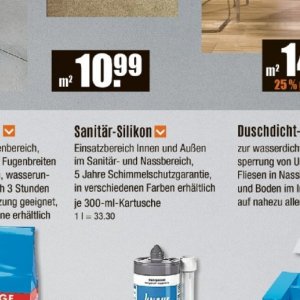 Silikon bei V-Baumarkt