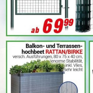 Hochbeet bei Centershop