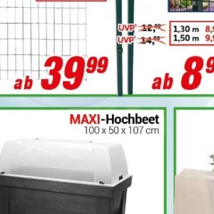 Hochbeet bei Centershop