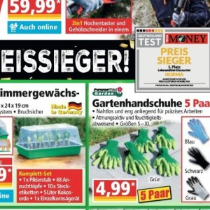 Gartenhandschuhe bei Norma