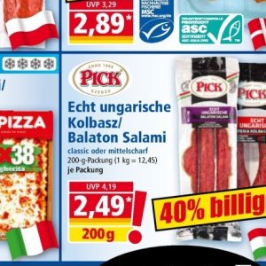 Salami bei Norma