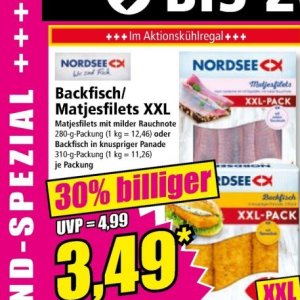 Backfisch bei Norma