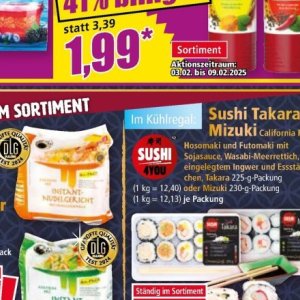 Sushi bei Norma