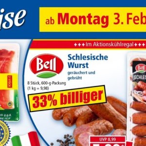 Wurst bei Norma