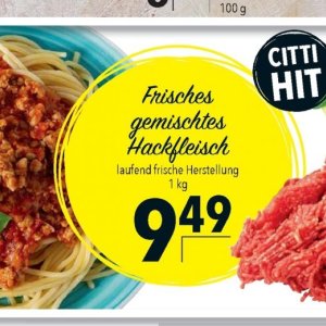 Hackfleisch bei Citti Markt